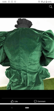 Load image into Gallery viewer, Sold. Green velvet side saddle habit