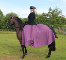 Load image into Gallery viewer, Pretty in purple Astride skirt
