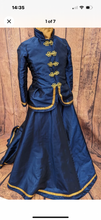 Load image into Gallery viewer, Sale - Navy and gold children’s outfit.
