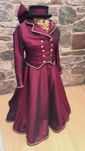 Load and play video in Gallery viewer, Burgundy 1883 Riding Bodice for Astride

