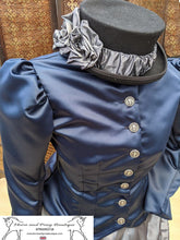 Load image into Gallery viewer, SALE Navy and silver costume
