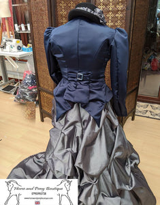 SALE Navy and silver costume