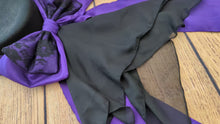 Load and play video in Gallery viewer, Deep purple with black lace
