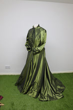 Load image into Gallery viewer, SOLD PENDING MEASUREMENTS =SALE - Green taffeta concours costume
