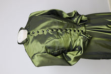 Load image into Gallery viewer, SOLD PENDING MEASUREMENTS =SALE - Green taffeta concours costume

