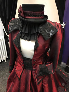 Victorian Jacket with Ruched Skirts