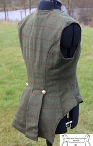 Victorian pattern british wool waistcoat